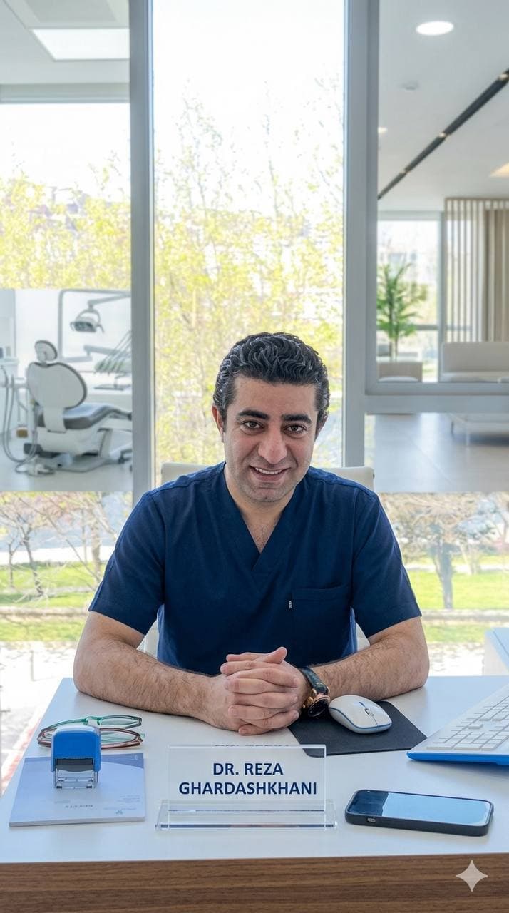 Dr. Reza Ghardashkhani — formal portrait